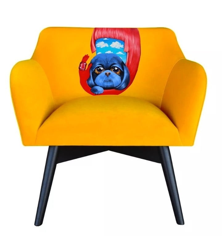 

Křeslo POP-ART W chmurach - Happy Barok