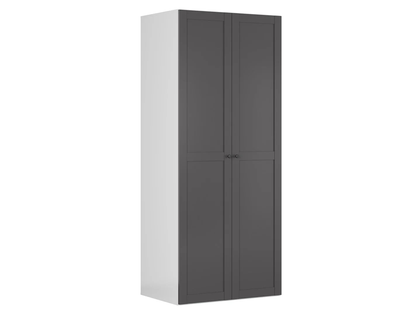 

Dvoudveřová šatní skříň 100 do ložnice Flex - Black Red White - BRW