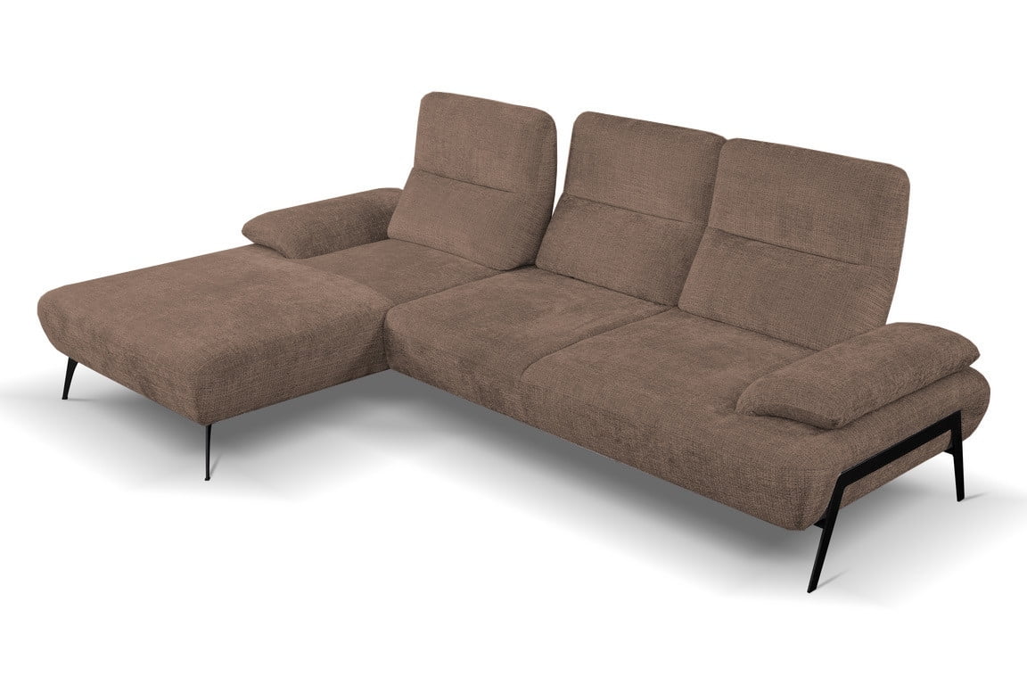 

Rohová sedací souprava Cesar levá s polohovatelným opěradlem - Benix