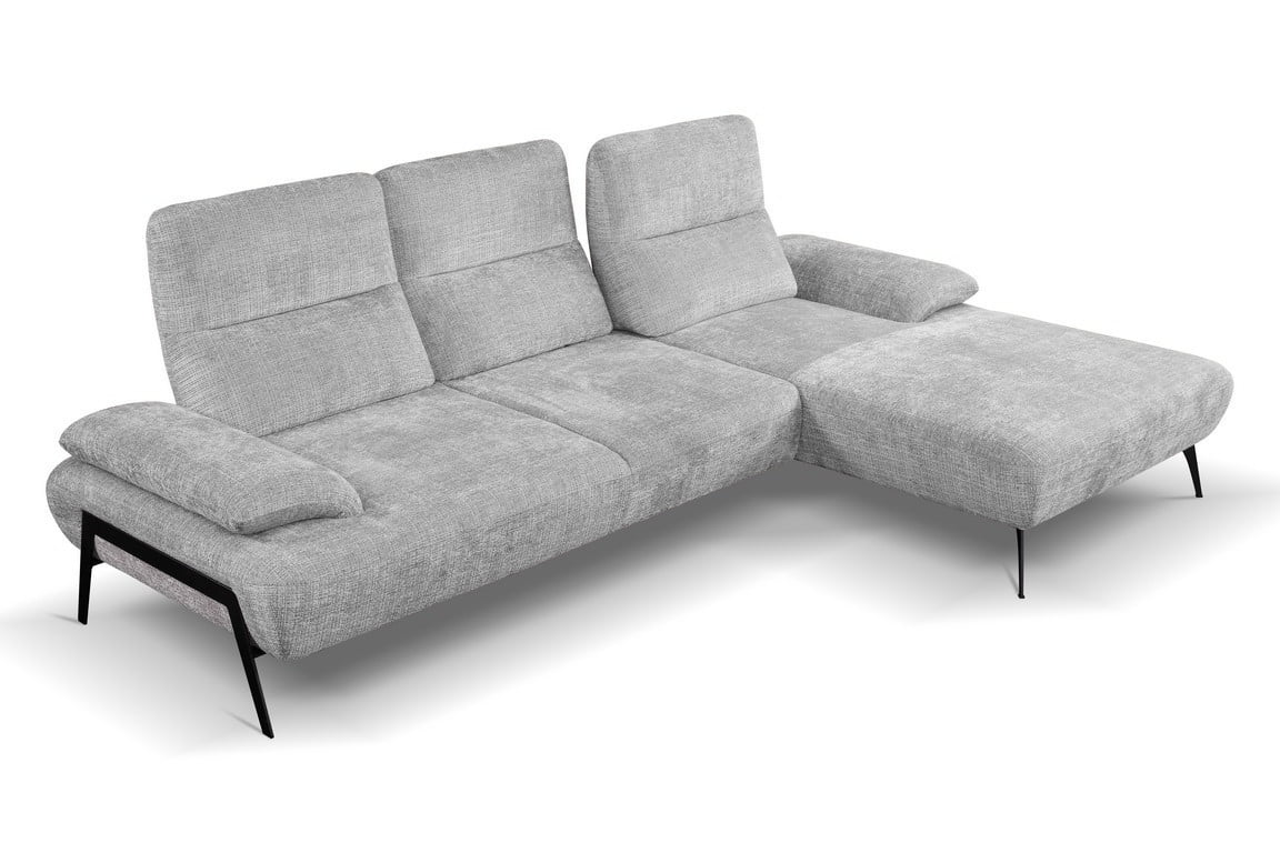 

Rohová sedací souprava Cesar pravá s polohovatelným opěradlem - Benix