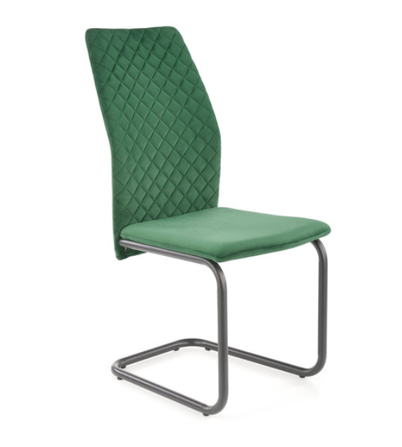 Levně Moderní jídelní židle K-444 zelená - Halmar