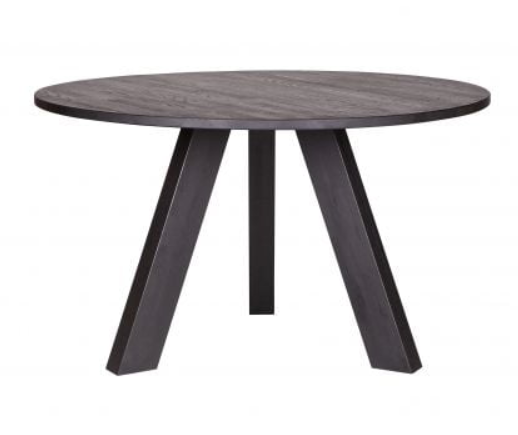 

Kulatý stůl 129 cm Rhonda, černý - Woood