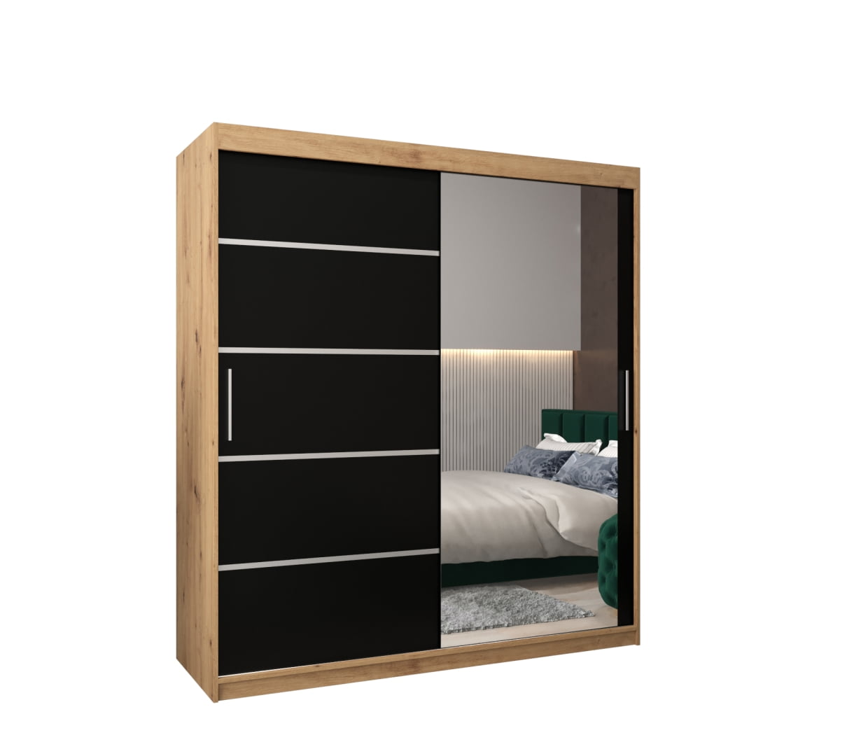 

Skříň s posuvnými dveřmi Verona 2 180 - Abiks Meble