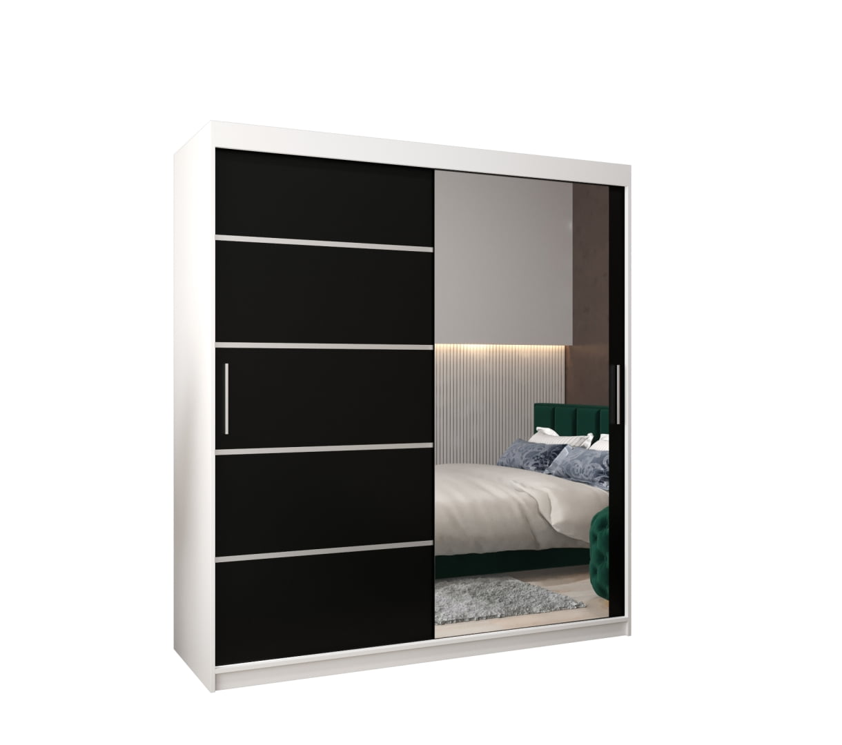 

Skříň s posuvnými dveřmi Verona 2 180 - Abiks Meble