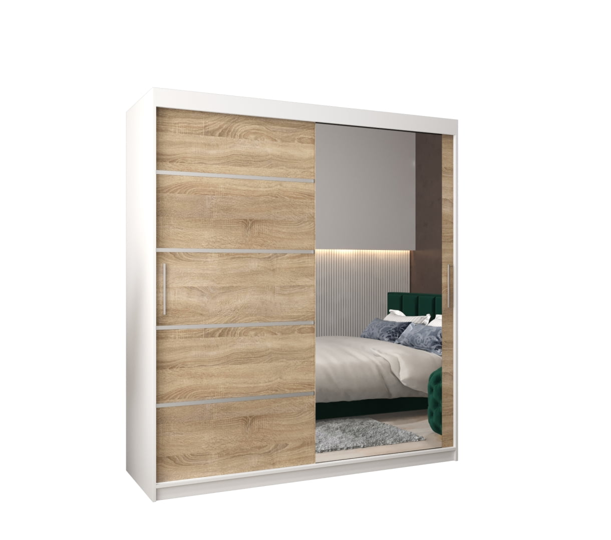 

Skříň s posuvnými dveřmi Verona 2 180 - Abiks Meble