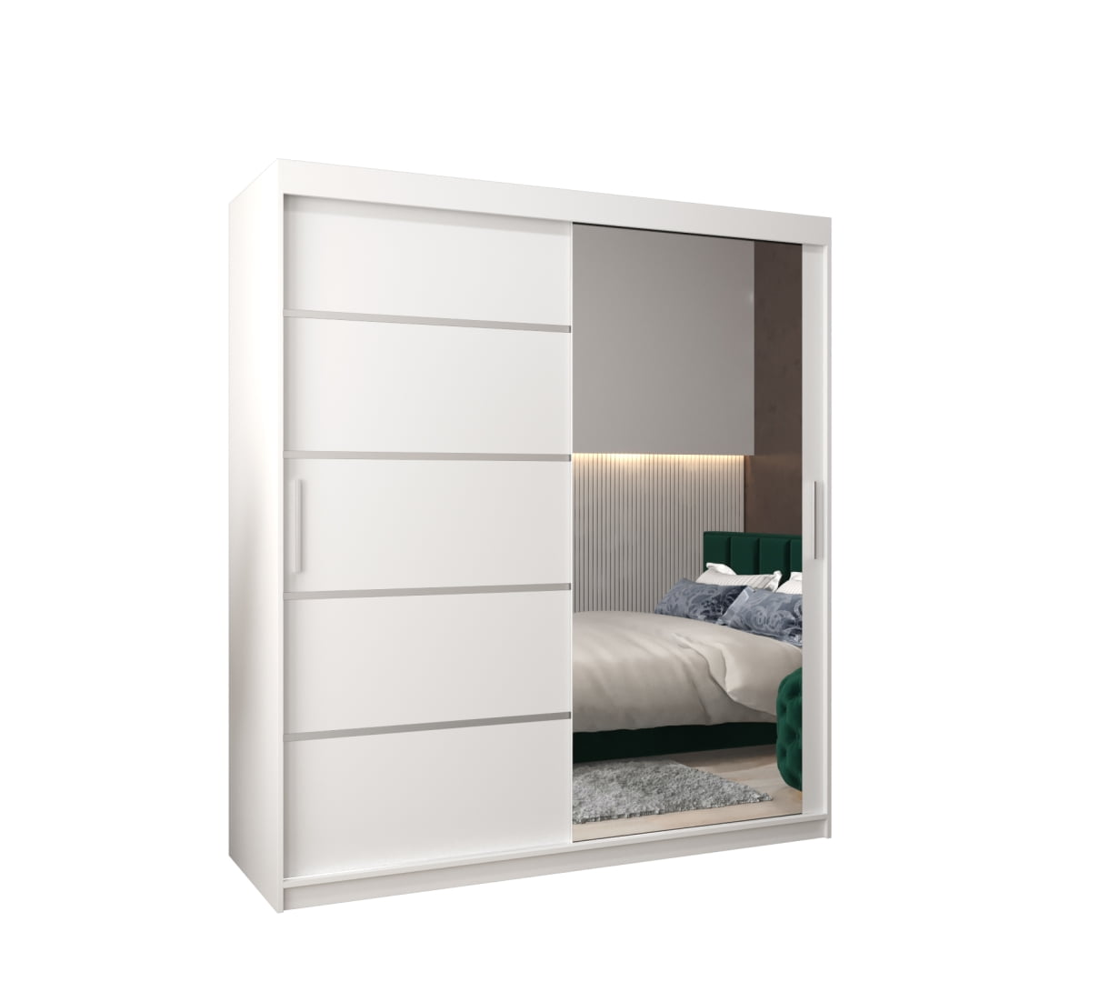 

Skříň s posuvnými dveřmi Verona 2 180 - Abiks Meble