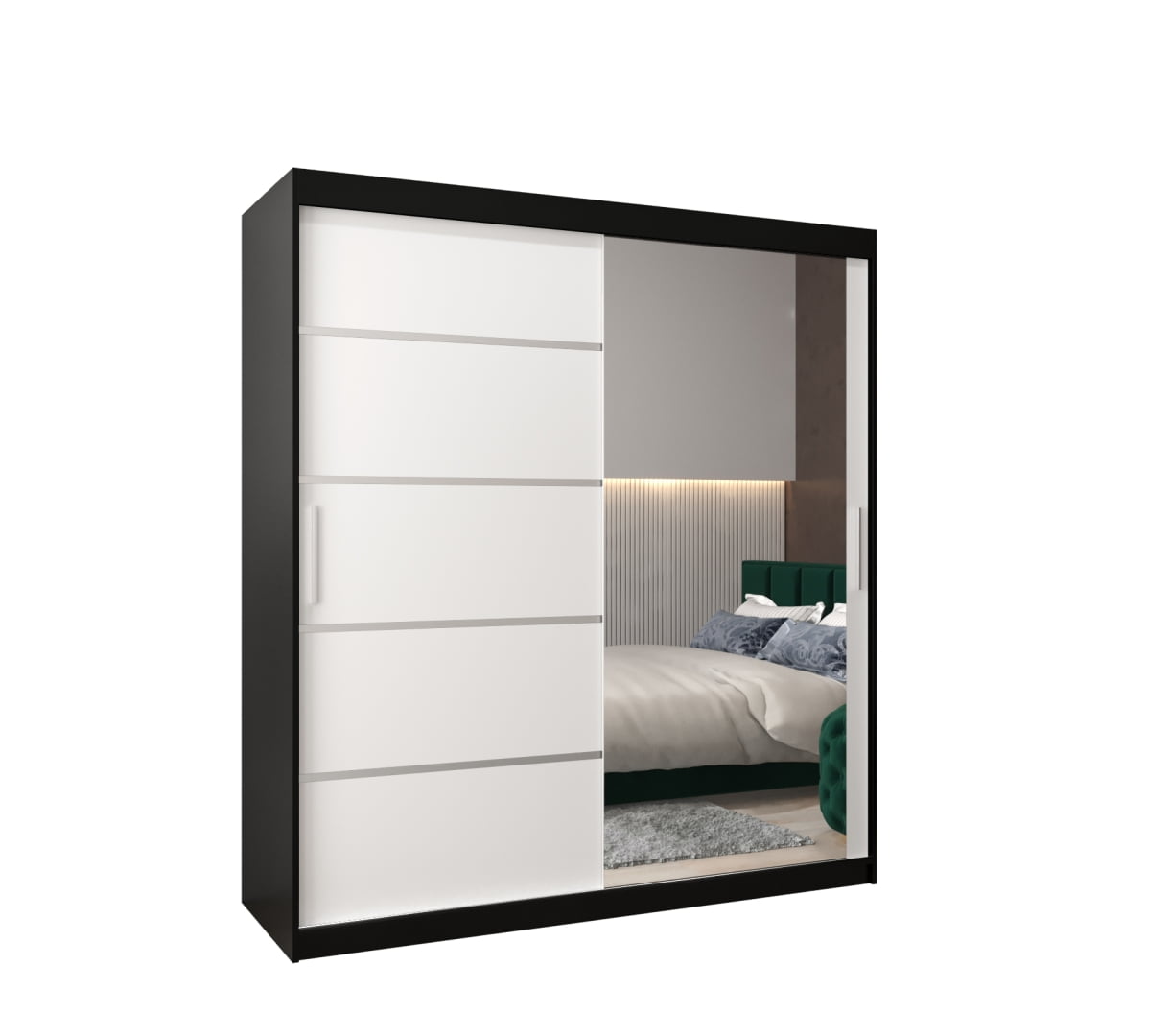 

Skříň s posuvnými dveřmi Verona 2 180 - Abiks Meble