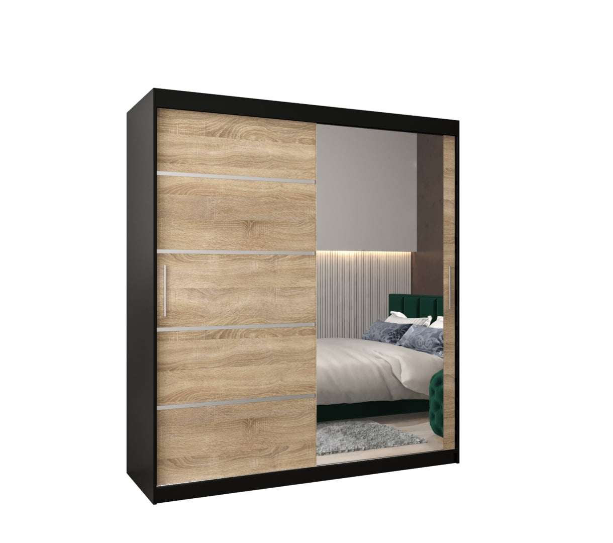 

Skříň s posuvnými dveřmi Verona 2 180 - Abiks Meble
