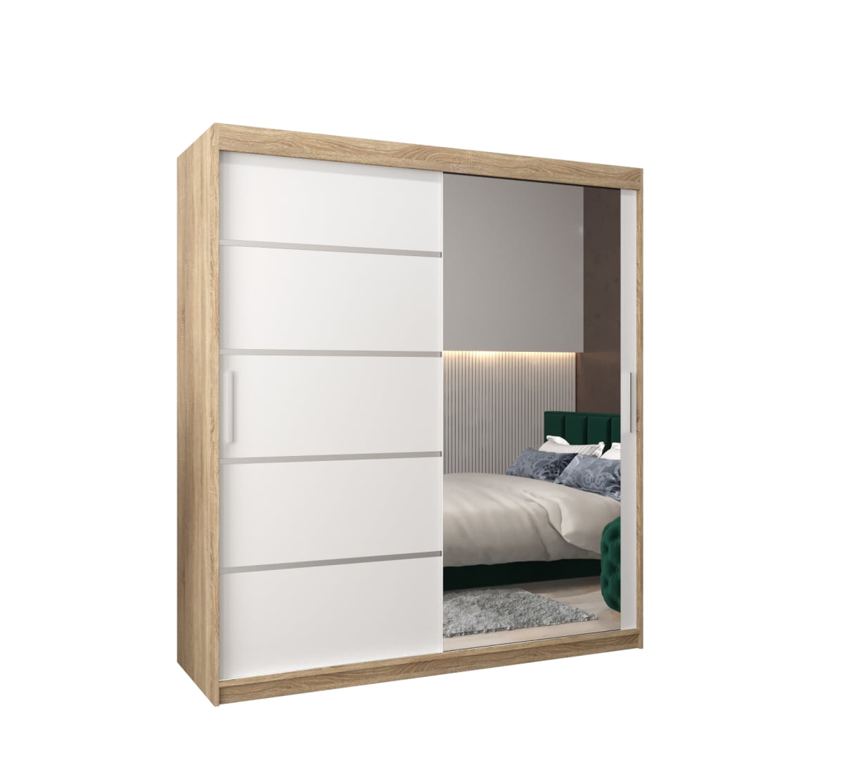 Skříň s posuvnými dveřmi Verona 2 180 - Abiks Meble
