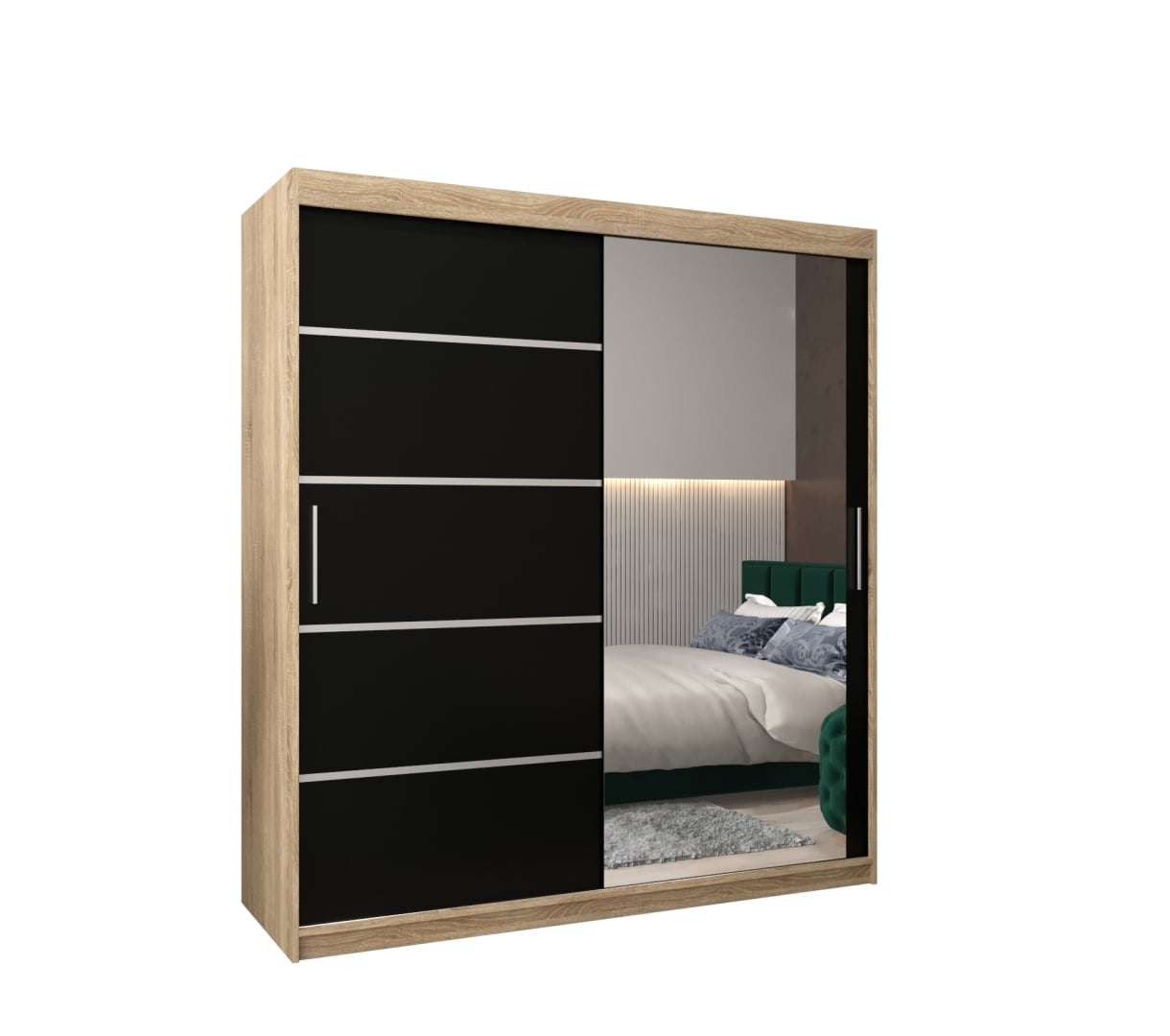 Skříň s posuvnými dveřmi Verona 2 180 - Abiks Meble