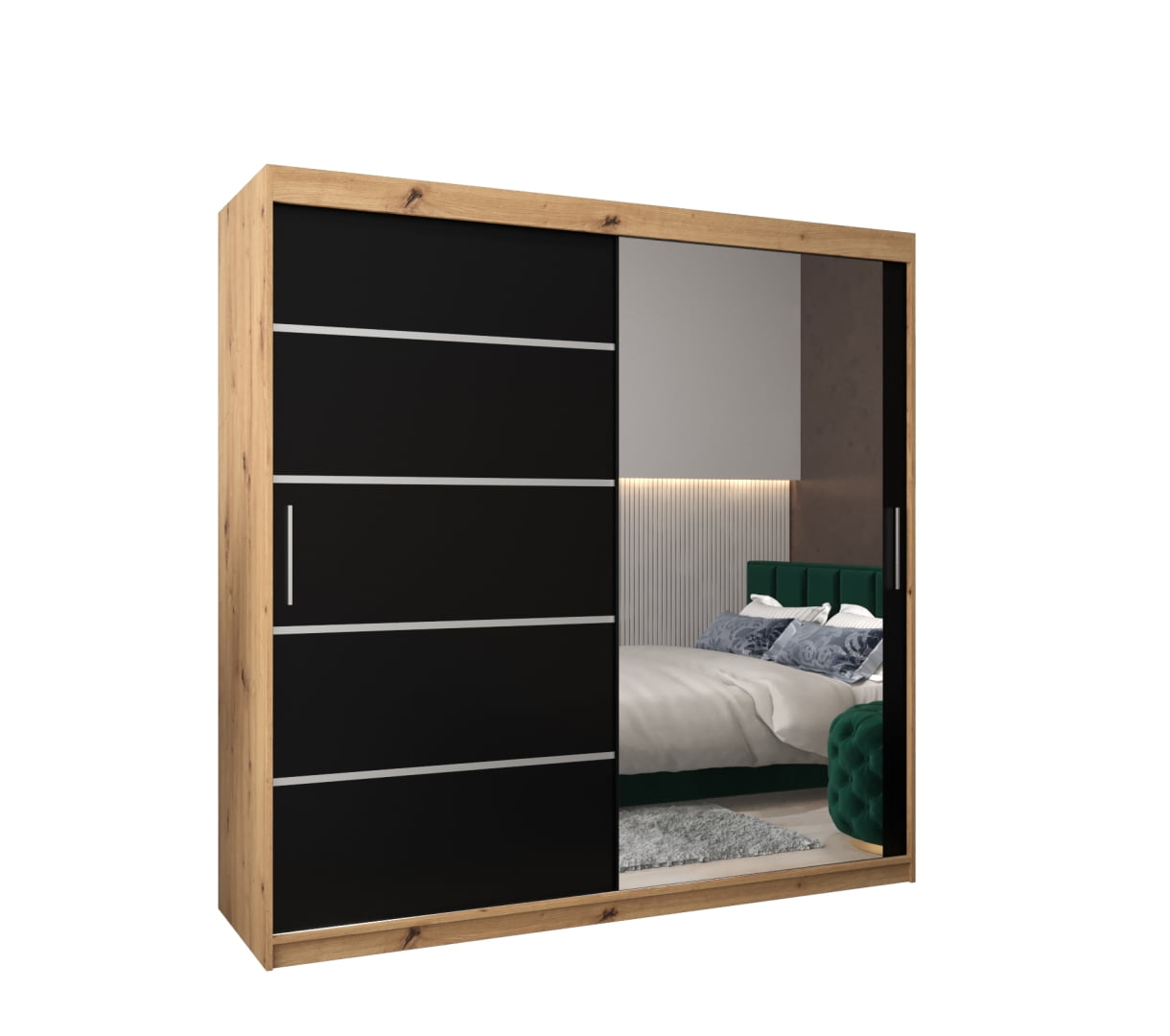 Skříň s posuvnými dveřmi Verona 2 200 - Abiks Meble