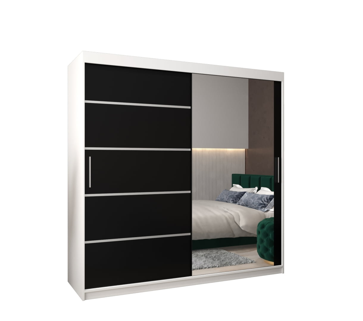 Skříň s posuvnými dveřmi Verona 2 200 - Abiks Meble