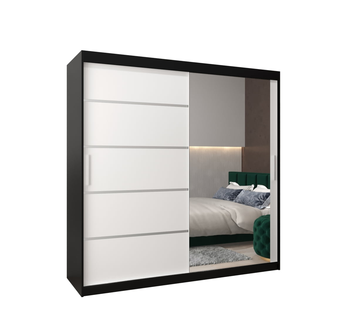 Skříň s posuvnými dveřmi Verona 2 200 - Abiks Meble