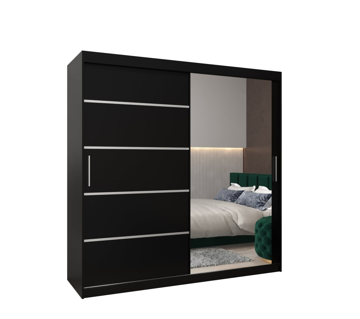 Skříň s posuvnými dveřmi Verona 2 200 - Abiks Meble