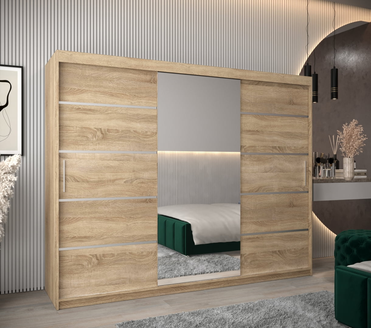 Skříň s posuvnými dveřmi Verona 2 250 - Abiks Meble