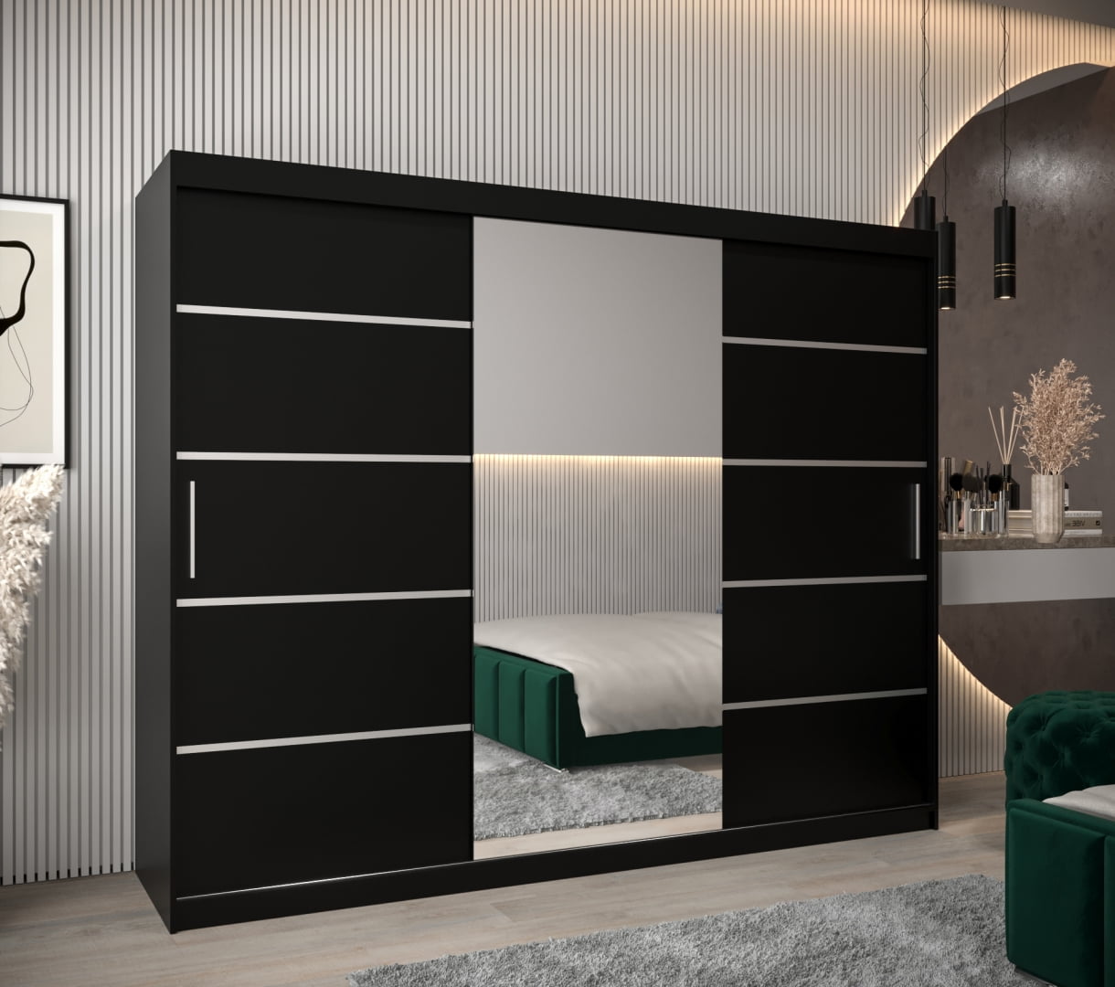 Skříň s posuvnými dveřmi Verona 2 250 - Abiks Meble
