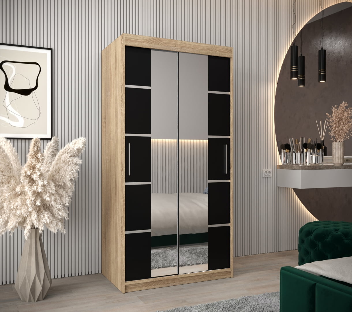 Skříň s posuvnými dveřmi Verona 4 100 - Abiks Meble