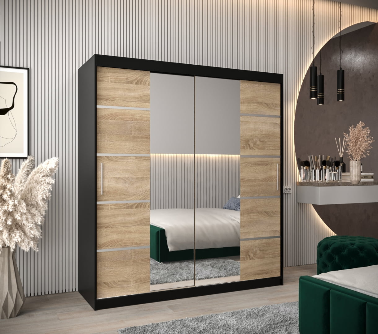 

Skříň s posuvnými dveřmi Verona 4 180 - Abiks Meble