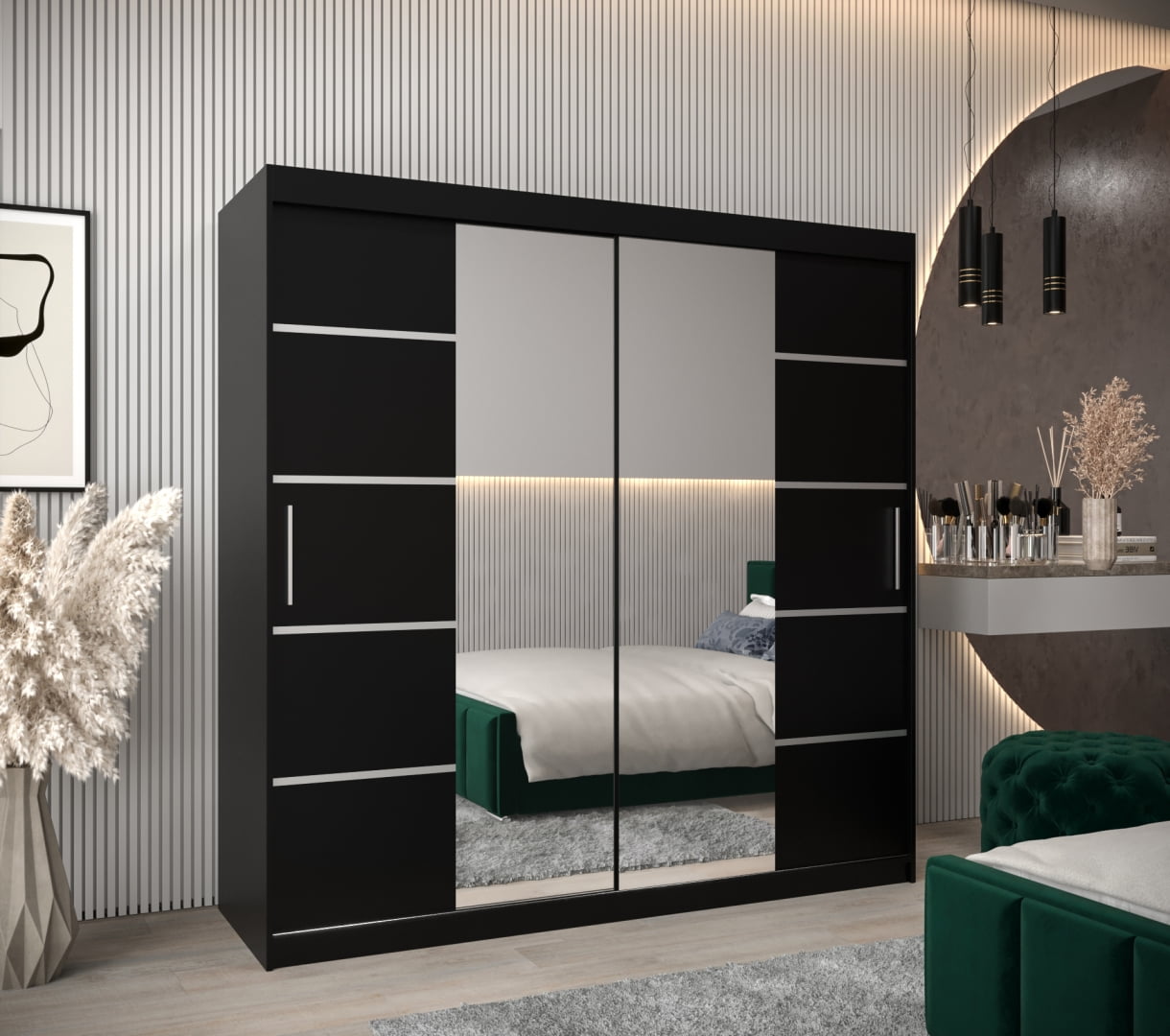 Skříň s posuvnými dveřmi Verona 4 200 - Abiks Meble