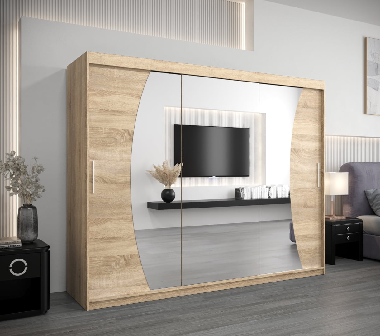 

Skříň s posuvnými dveřmi Wave 250 - Abiks Meble