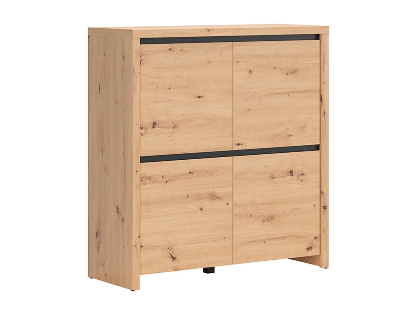 

Komoda Larios - Black Red White - BRW