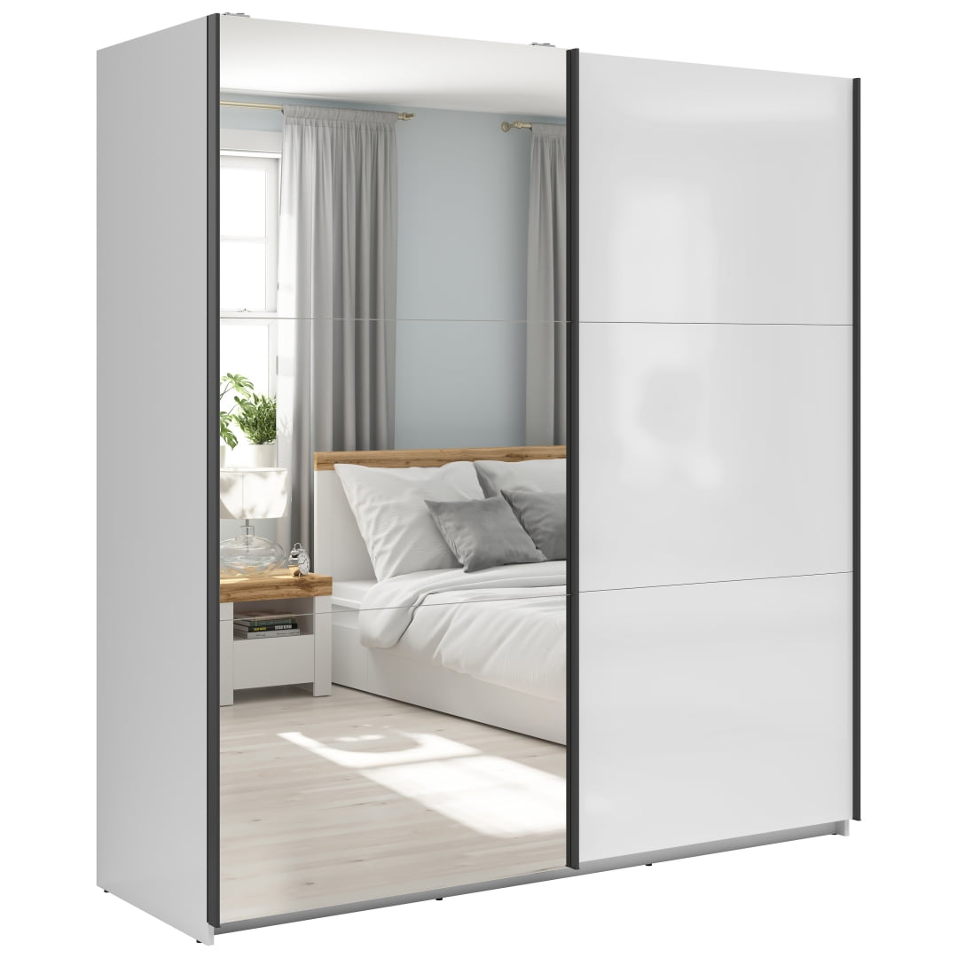 

Šatní skříň Tetrix - Black Red White - BRW
