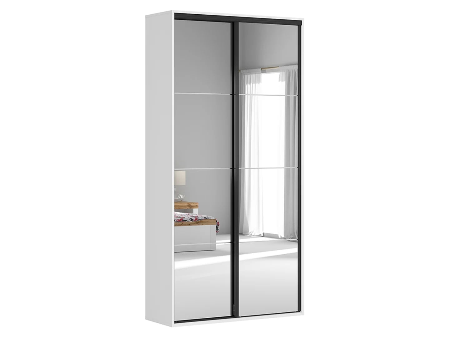 

Skříň 120 Flex - Black Red White - BRW