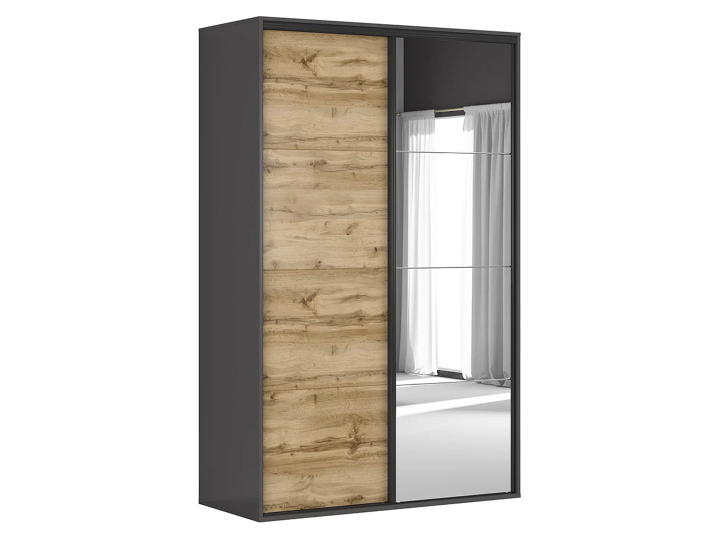 

Skříň Flex 150 - Black Red White - BRW