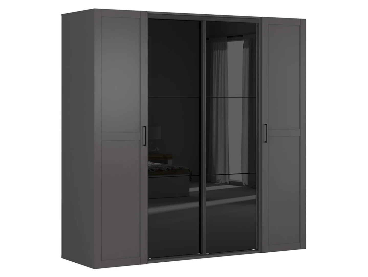 

Skříň Flex 220 - Black Red White - BRW