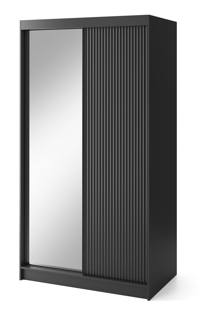 Skříň s posuvnými dveřmi se zrcadlem Prescco II 120 - ELTAP