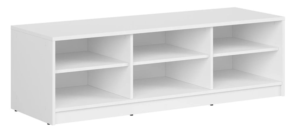 TV stolek Nepo Plus - Black Red White - BRW
