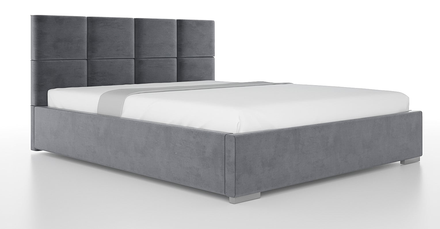 

Čalouněná postel Alex 180x200 s úložným prostorem - AKC Meble