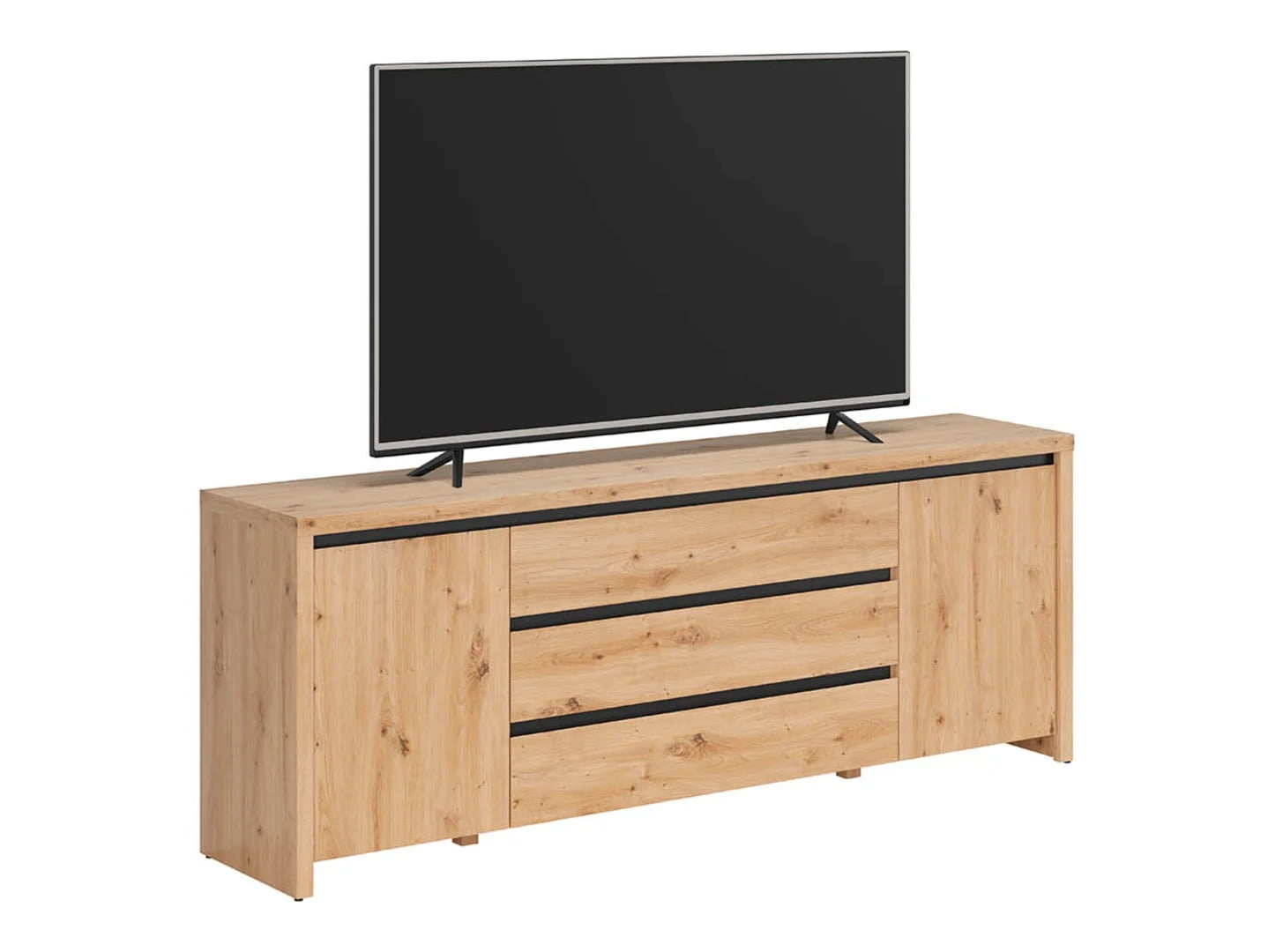 

TV stolek Larios - Black Red White - BRW