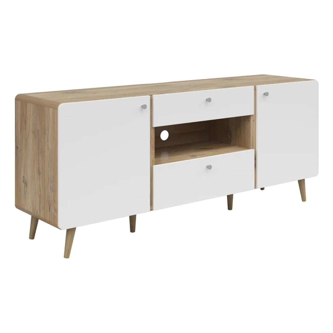 

TV stolek Ronda - Black Red White - BRW