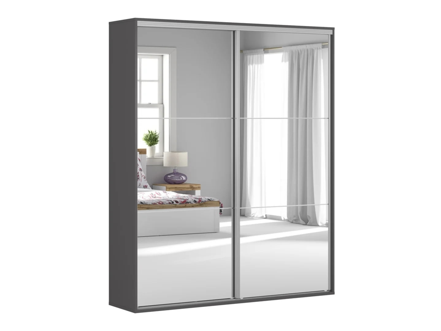 

Skříň 181 Flex - Black Red White - BRW