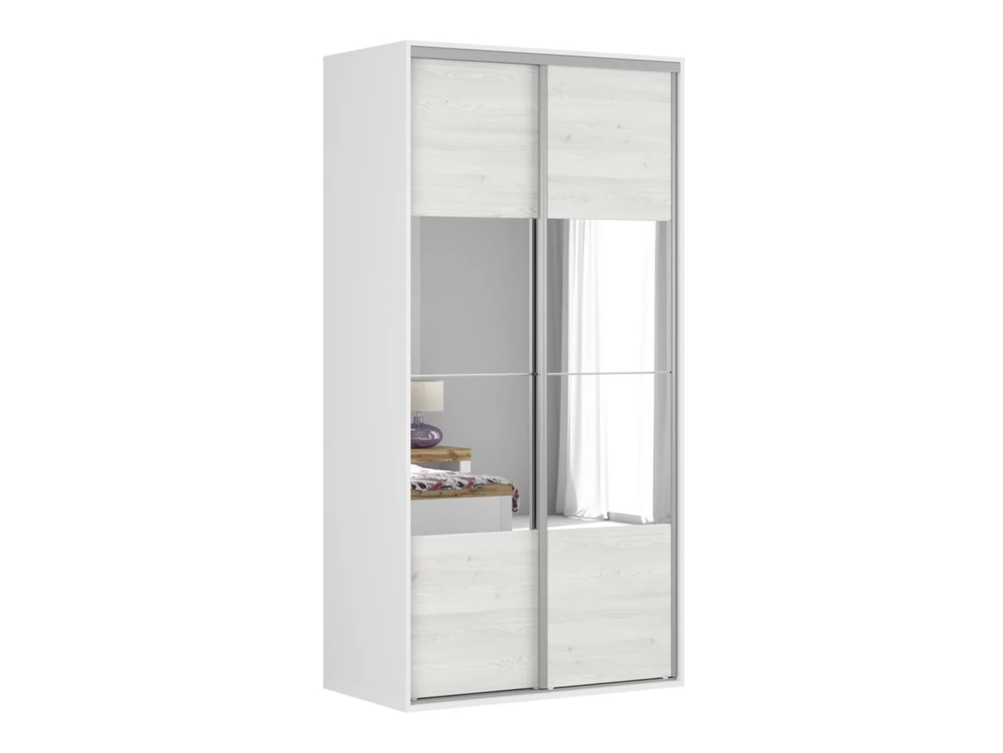 

Skříň 120 Flex - Black Red White - BRW