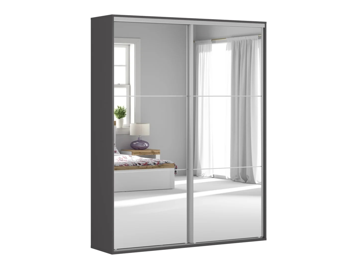 

Skříň 171 Flex - Black Red White - BRW