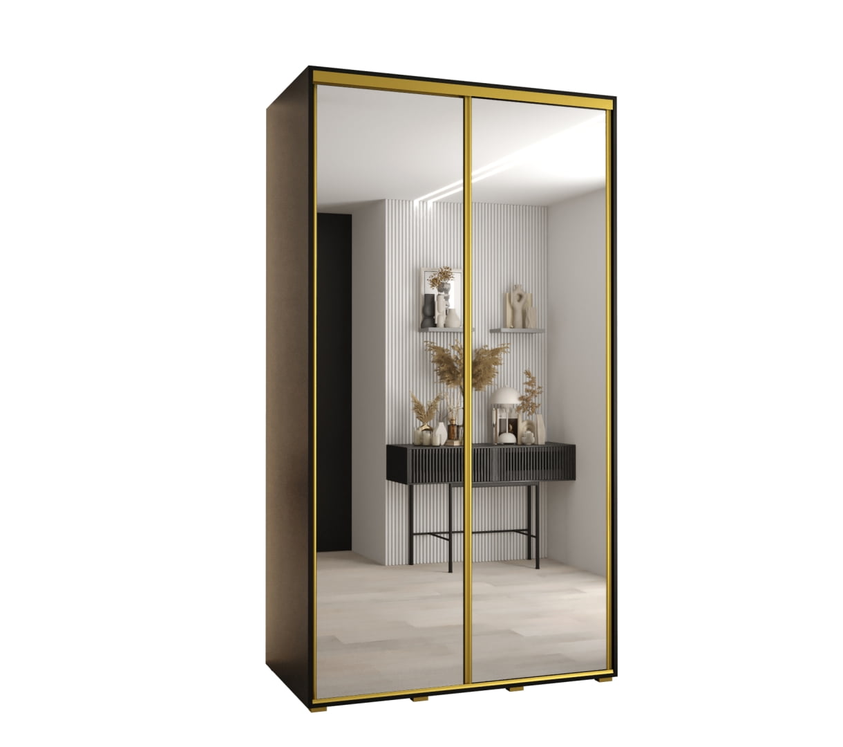 

Šatní skříň s posuvnými dveřmi Davos 2 140, hloubka 60 cm - Abiks Meble