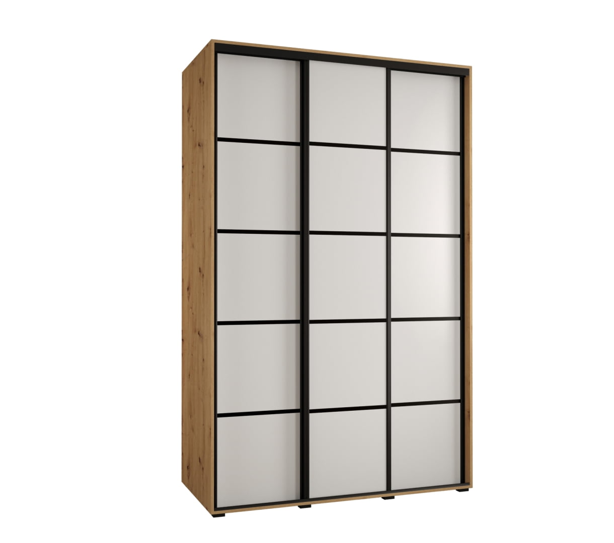 

Šatní skříň s posuvnými dveřmi Davos 4 160, hloubka 60 cm - Abiks Meble