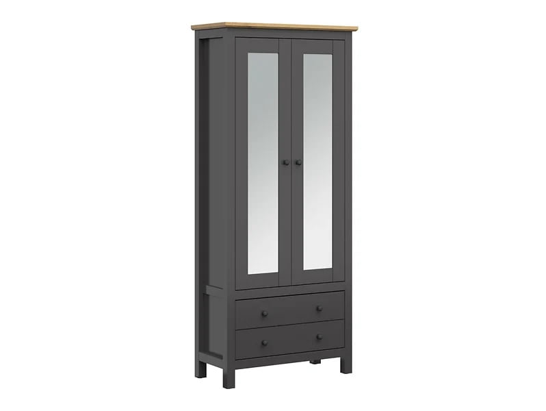 

Regál Hesen 88 cm - Black Red White - BRW