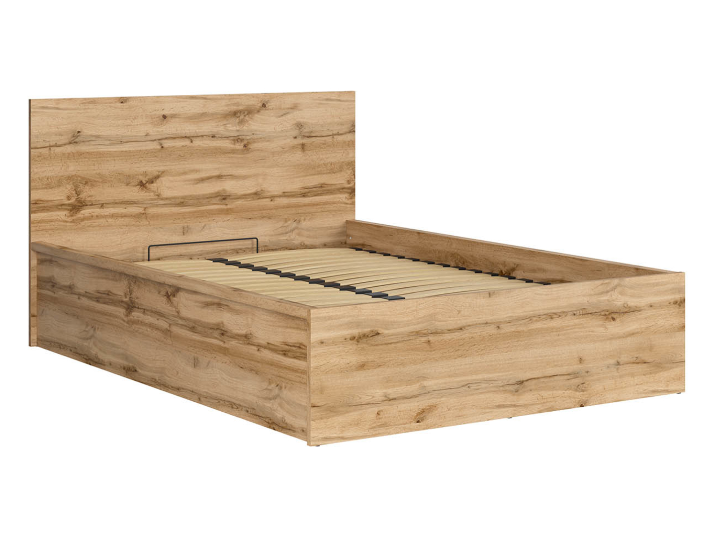 Levně Sestava postel Tetrix 120x200 cm s roštem a matrací Ceres - Black Red White - BRW