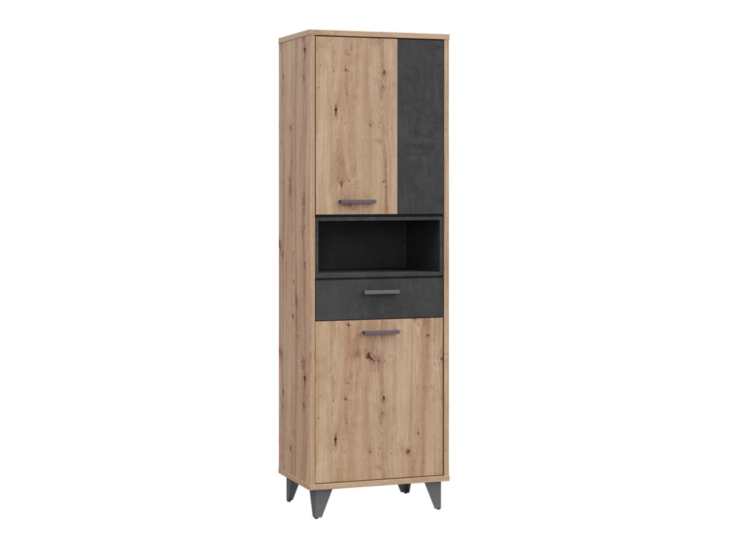 

Regál Raven - Black Red White - BRW