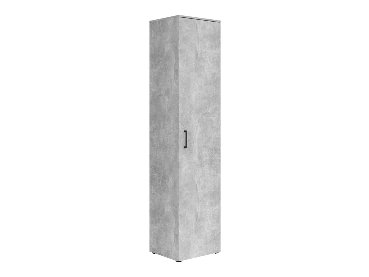 Levně Regál MultiDo 45 cm s dvířky - Black Red White - BRW