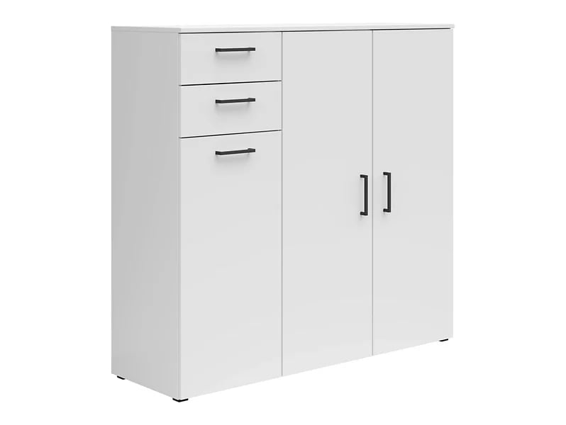 

Komoda MultiDo 120 cm se 2 zásuvkami a 2 skříňkami - Black Red White - BRW