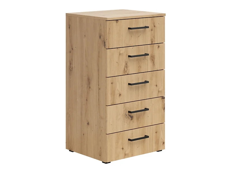 

Komoda MultiDo 45 cm s 5 zásuvkami - Black Red White - BRW