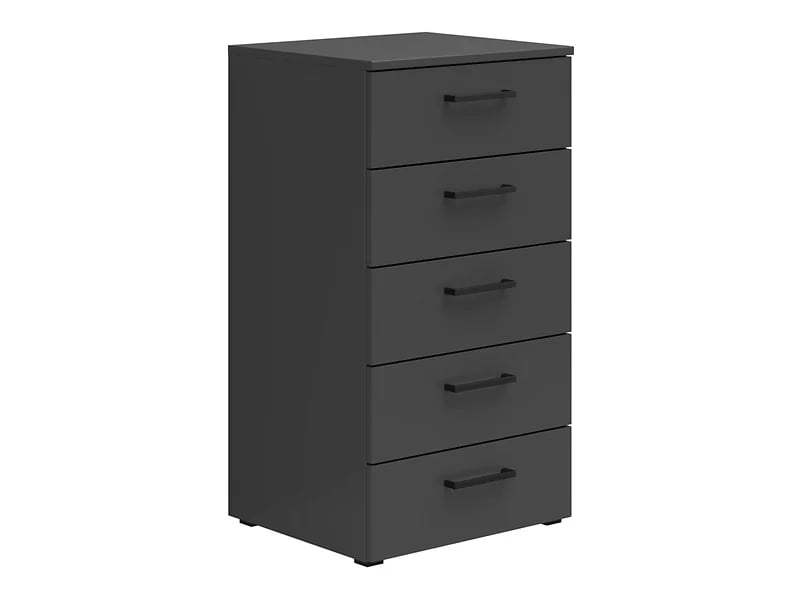 

Komoda MultiDo 45 cm s 5 zásuvkami - Black Red White - BRW