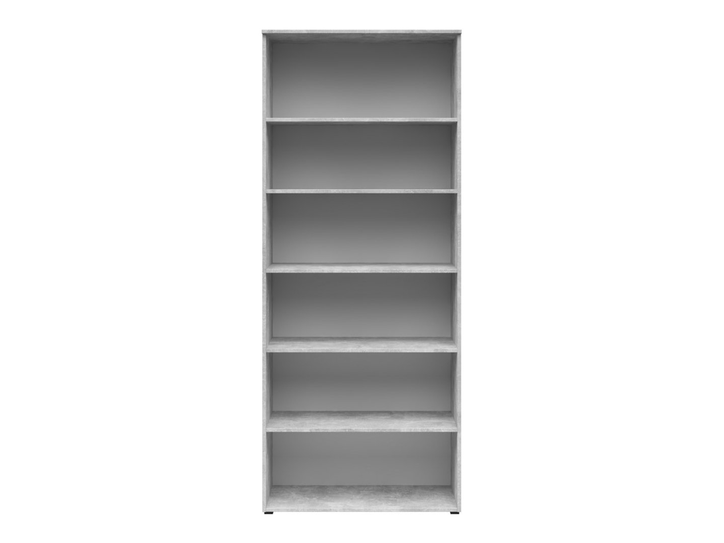 Levně Regál MultiDo 80 cm s 6 policemi - Black Red White - BRW