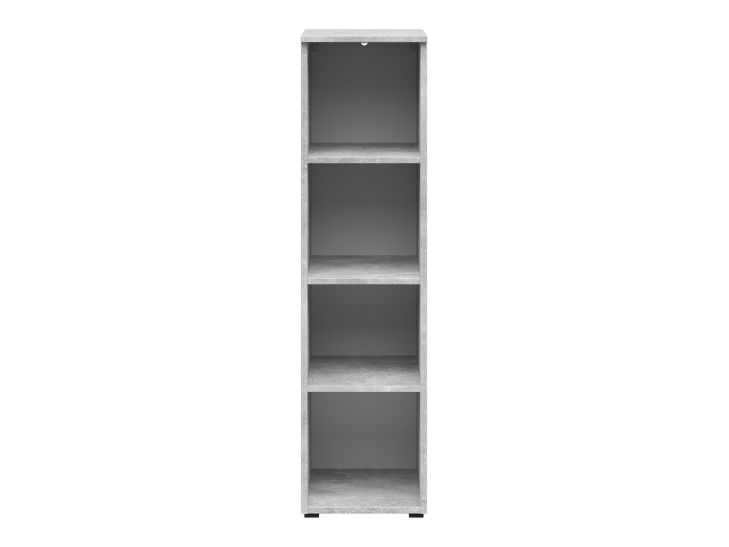 Levně Regál MultiDo 30 cm se 4 policemi - Black Red White - BRW