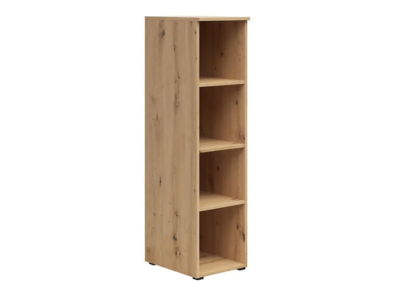 Regál MultiDo 30 cm se 4 policemi - Black Red White - BRW