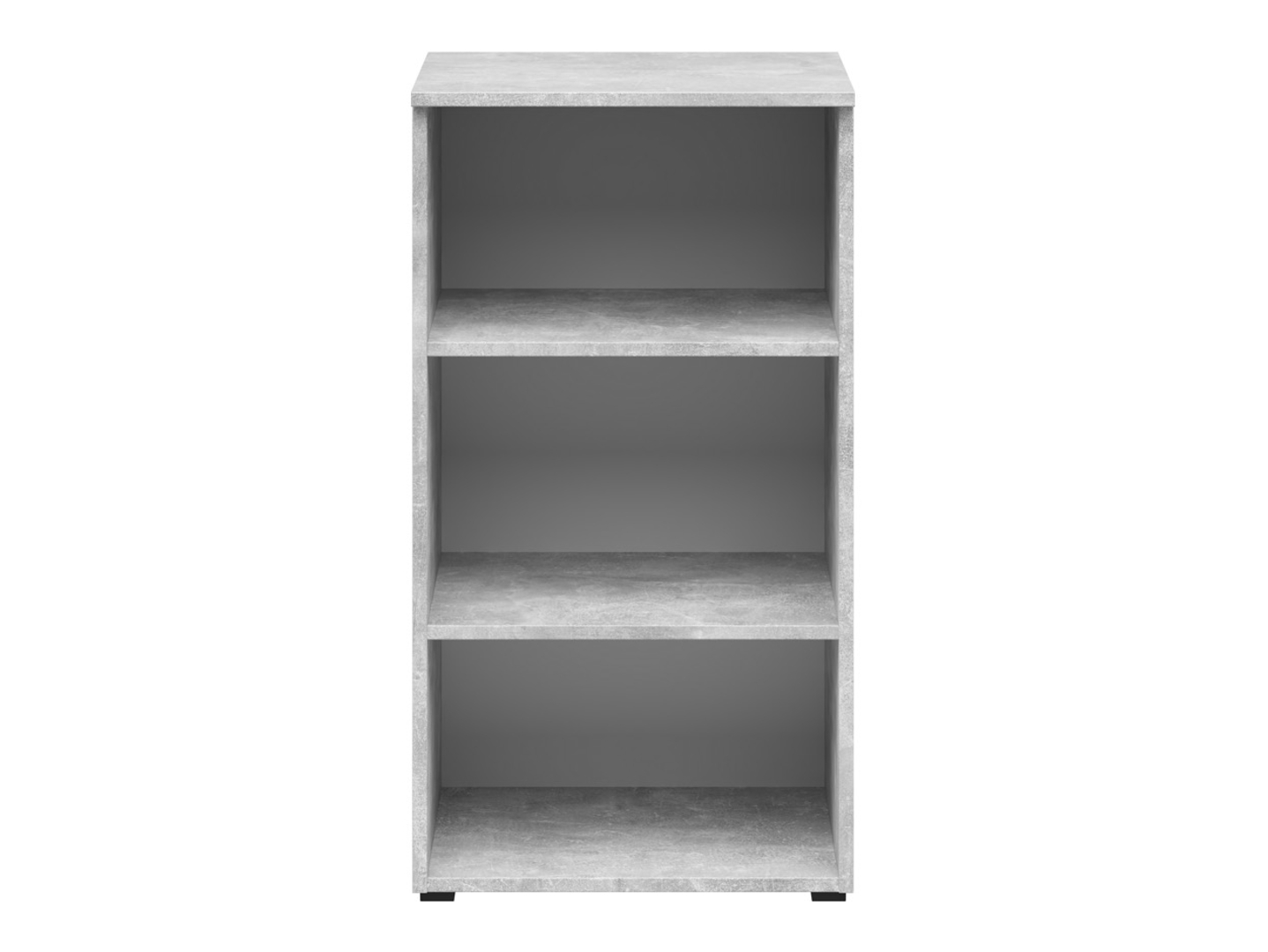 Levně Regál MultiDo 45 cm se 3 policemi - Black Red White - BRW